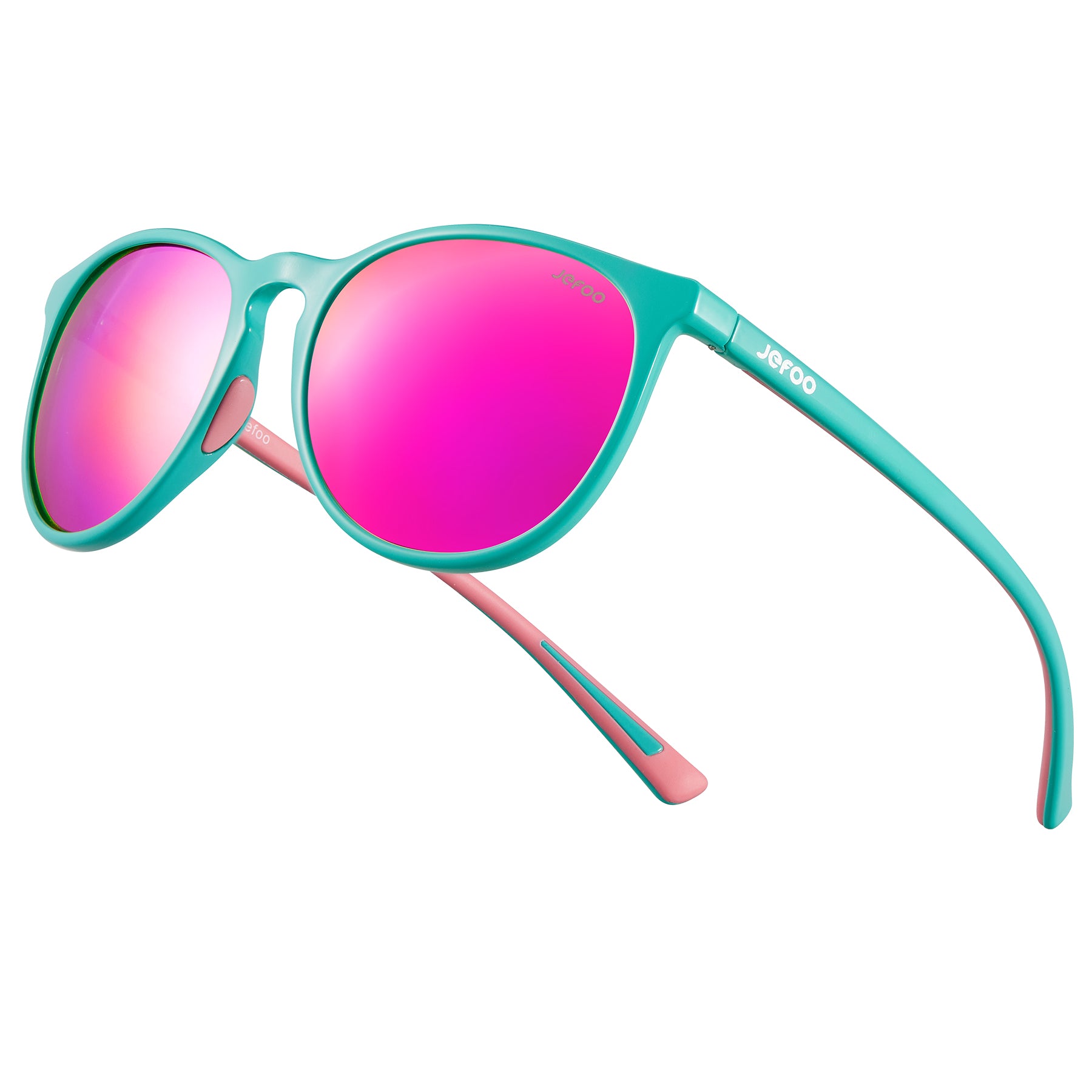 CORINNE MCCORMACK GINA OVAL SUNGLASSES PINK GREEN Corinne McCormack Designer Reading Glasses Murray Hill in  main image 2