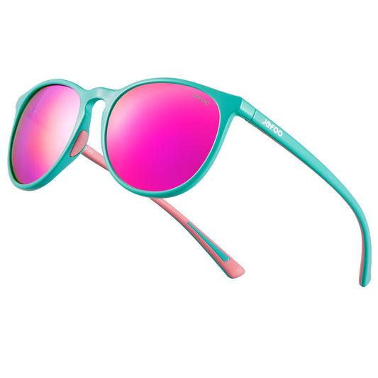 Sports Trendy Polarized Oval Sunglasses · Positano Bay JF319