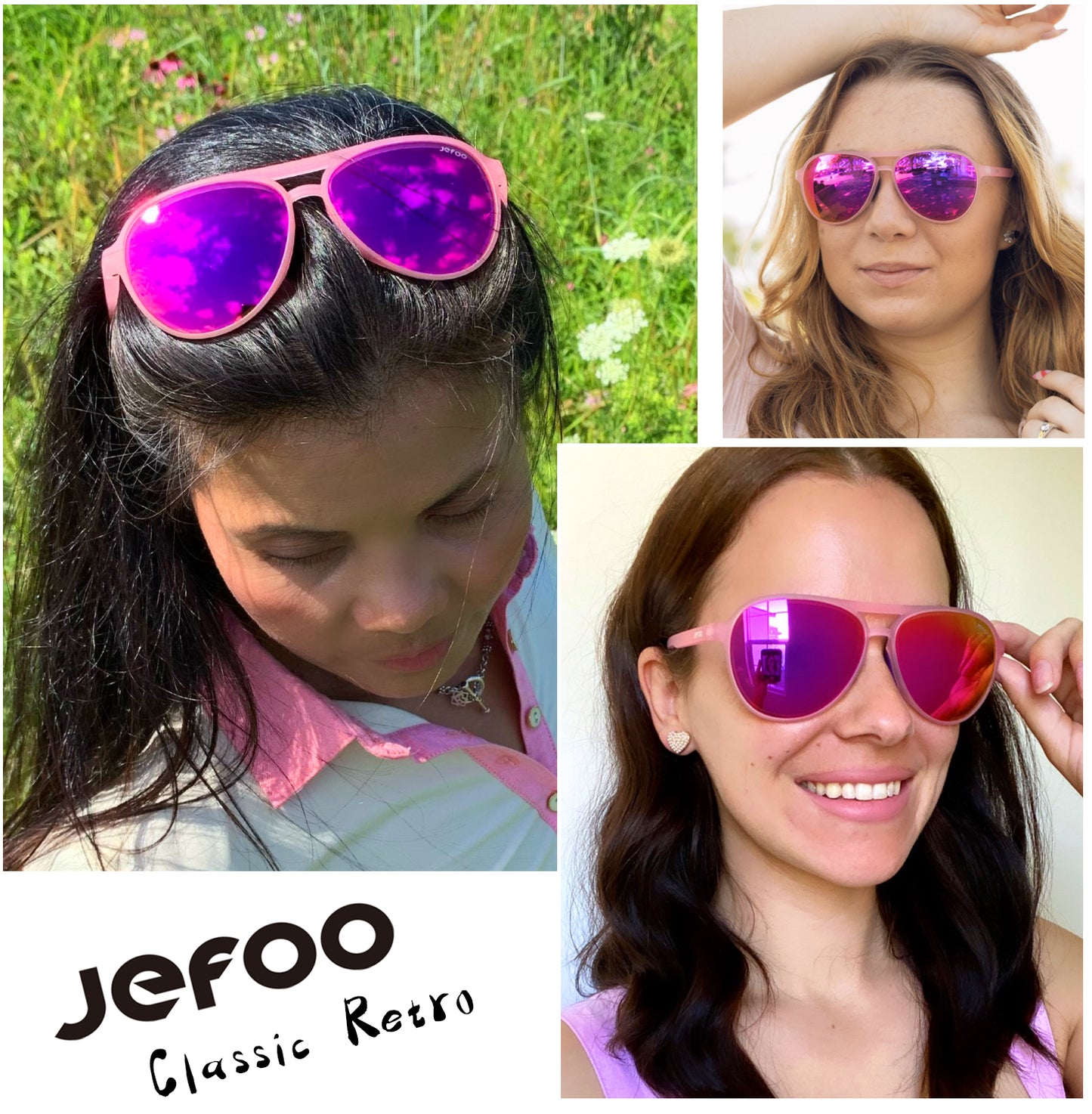 Cute Aviator Sunglasses · Barbie Pink