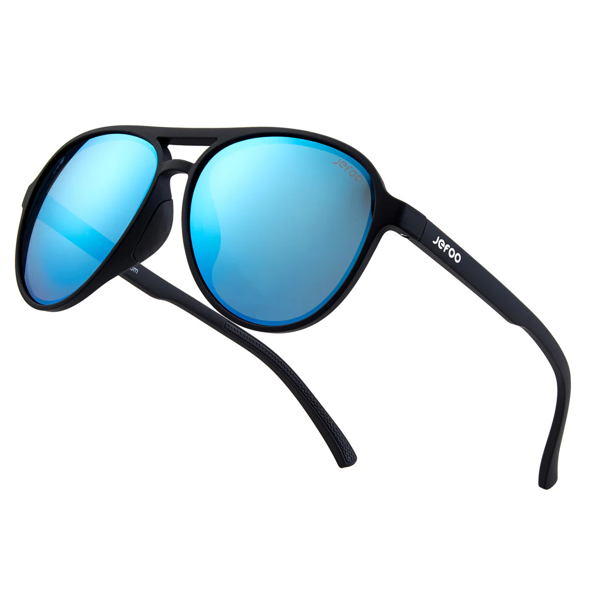 Fishing Aviator Sunglasses Ice Blue JF119