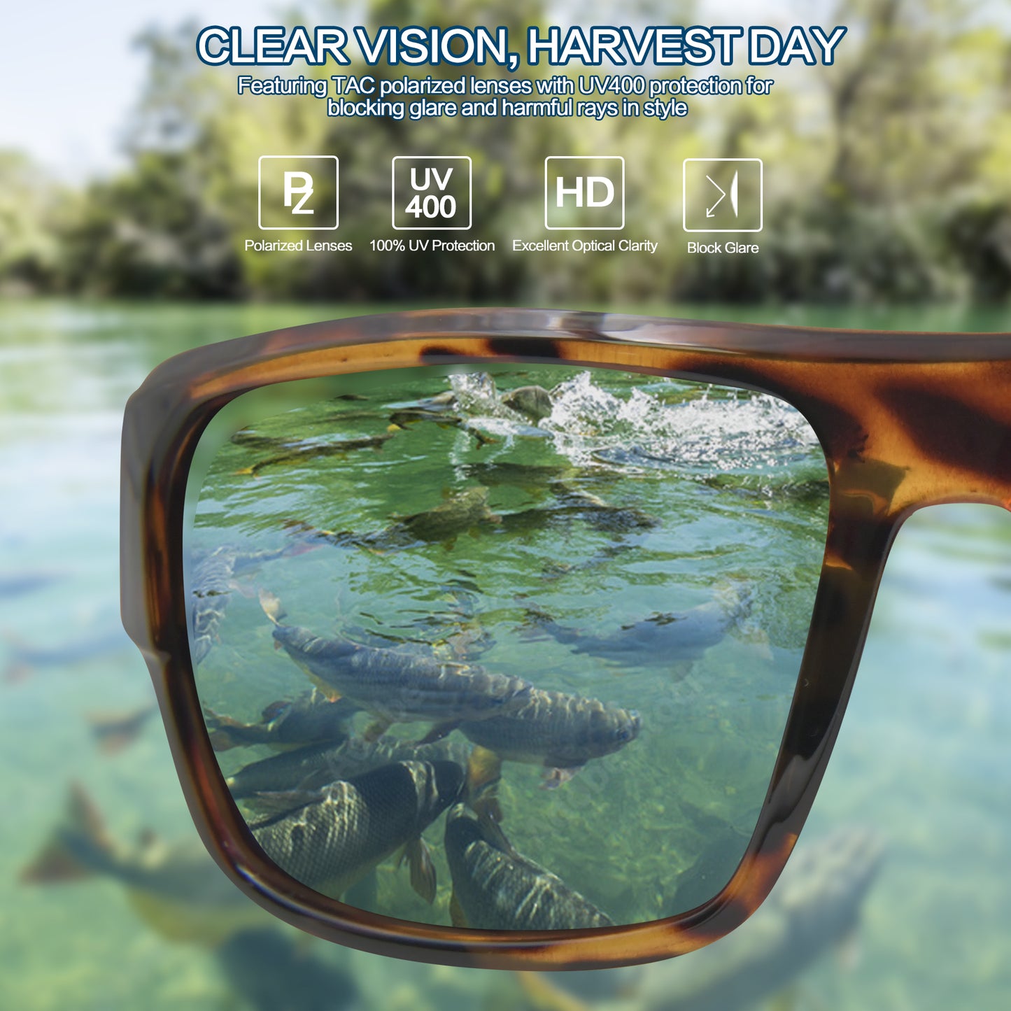 Kayaking Floating Sunglasses · Tortoise JF239