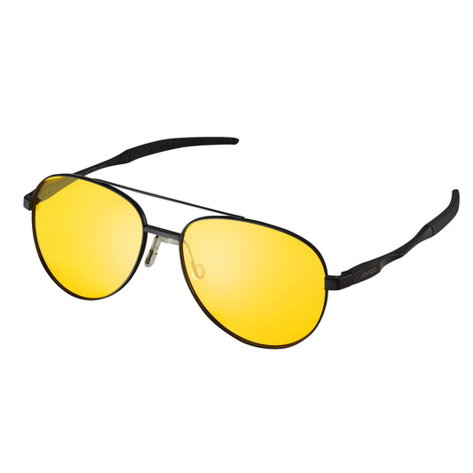 Metal Frame Aviator Night Vision Glasses For Driving · Nyx Black JF119