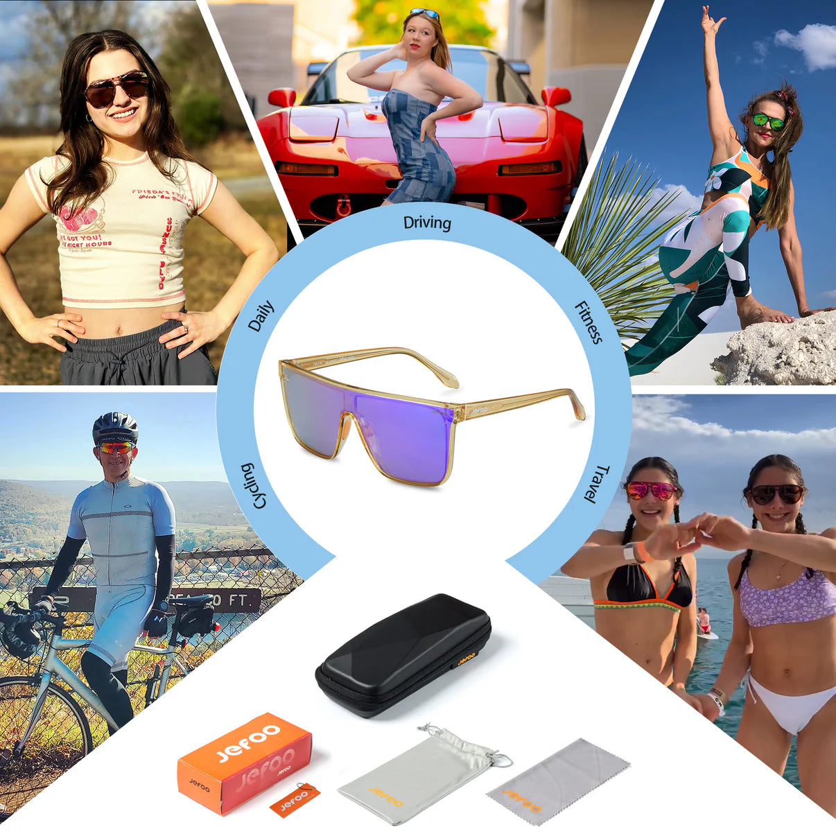 Wearing-Square-Flat-Top-Sunglasses-Glory-Shines-JF159_-for-Traveling