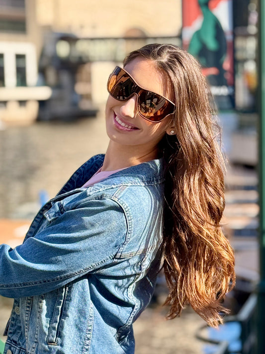 Styling Tips - Polarized Sunglasses to Complete Your Denim on Denim Ideas
