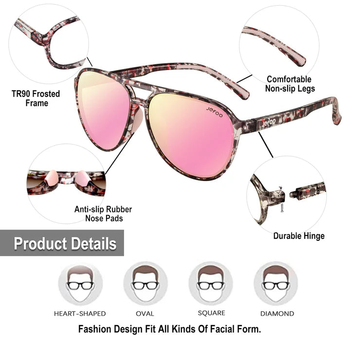 Advantages-of-JEFOO-Unique-Aviator-Sunglasses-Pink-Agate-JF119