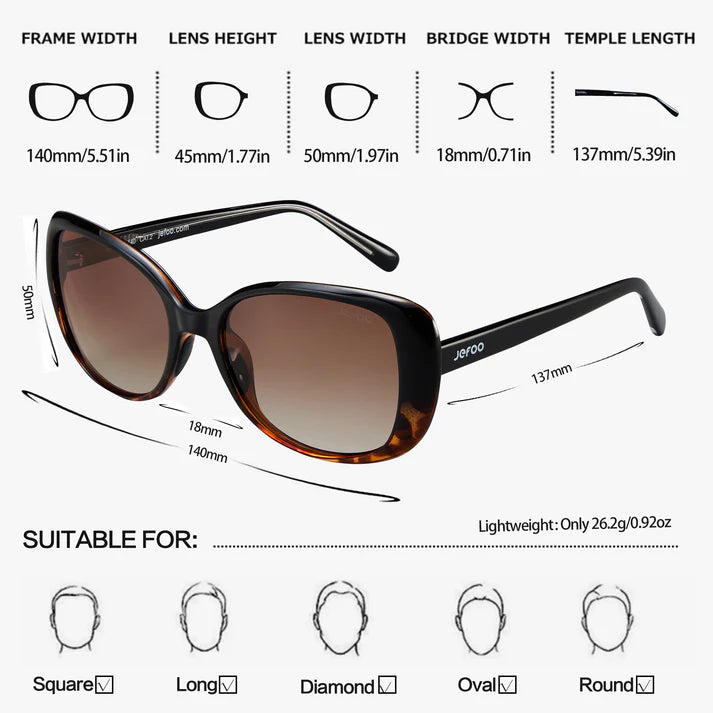 Classic-Square-Sunglasses-Black-Coffee-JF179