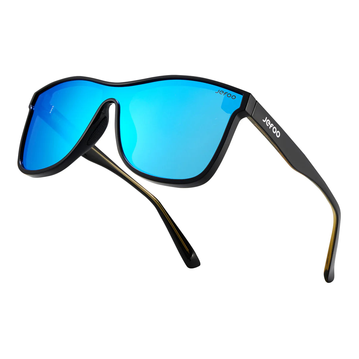 Cool One-Lens Sunglasses · Glacier Blue JF189 – JEFOO