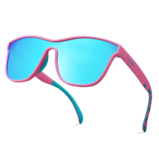 Fashion Polarized Running Sunglasses · Ocean Pink JF289