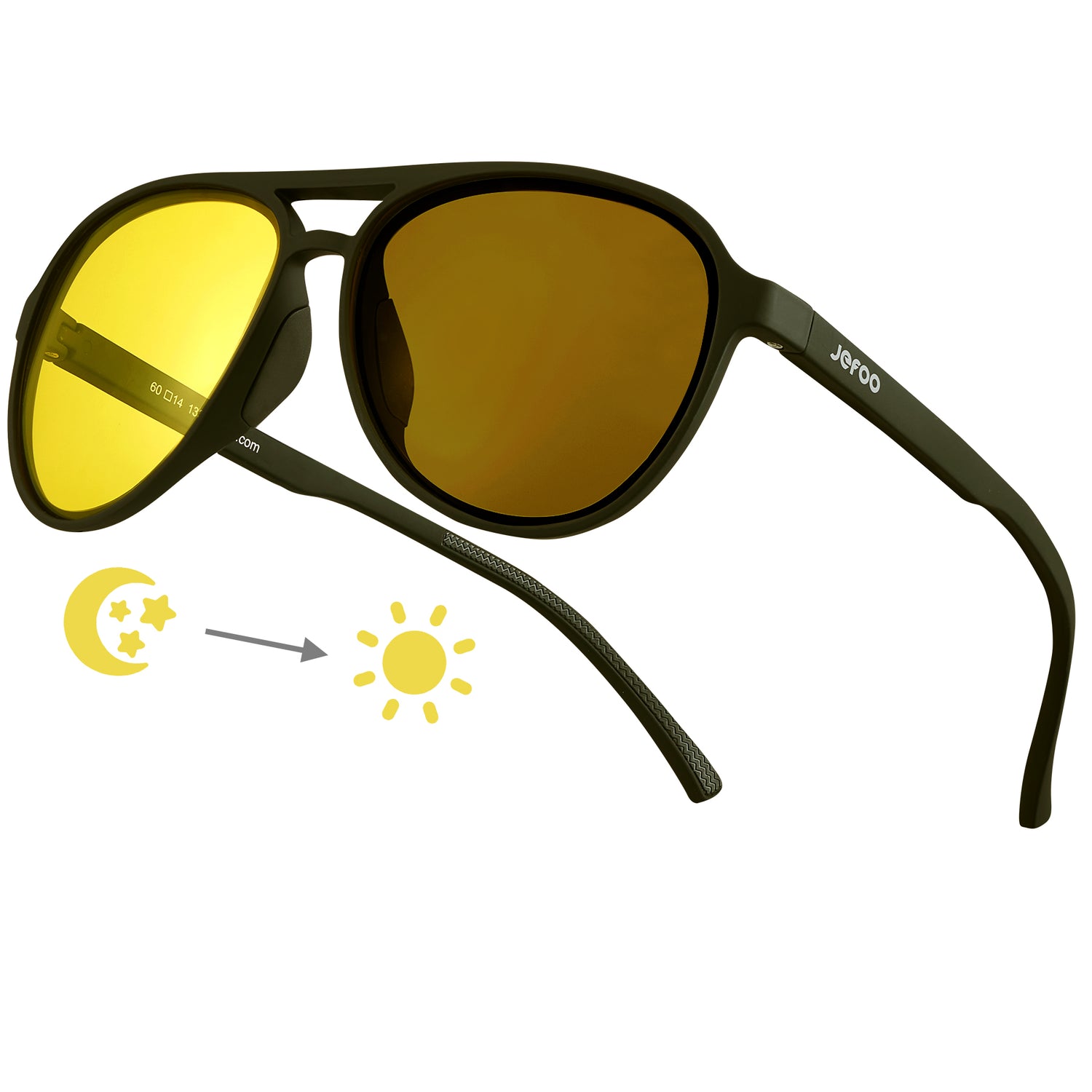 Yellow Lenses aviators