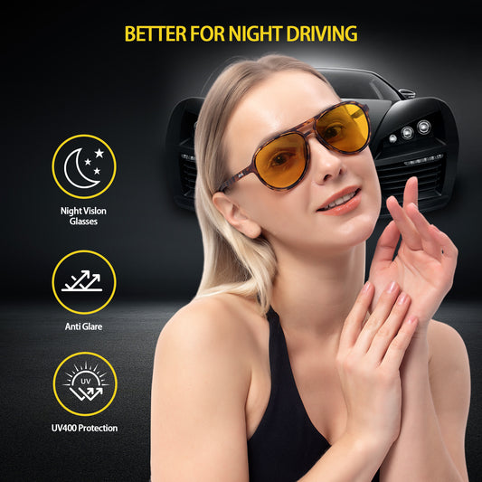 Photochromic Night Vision Glasses For Women And Men · Desert Camo JF119